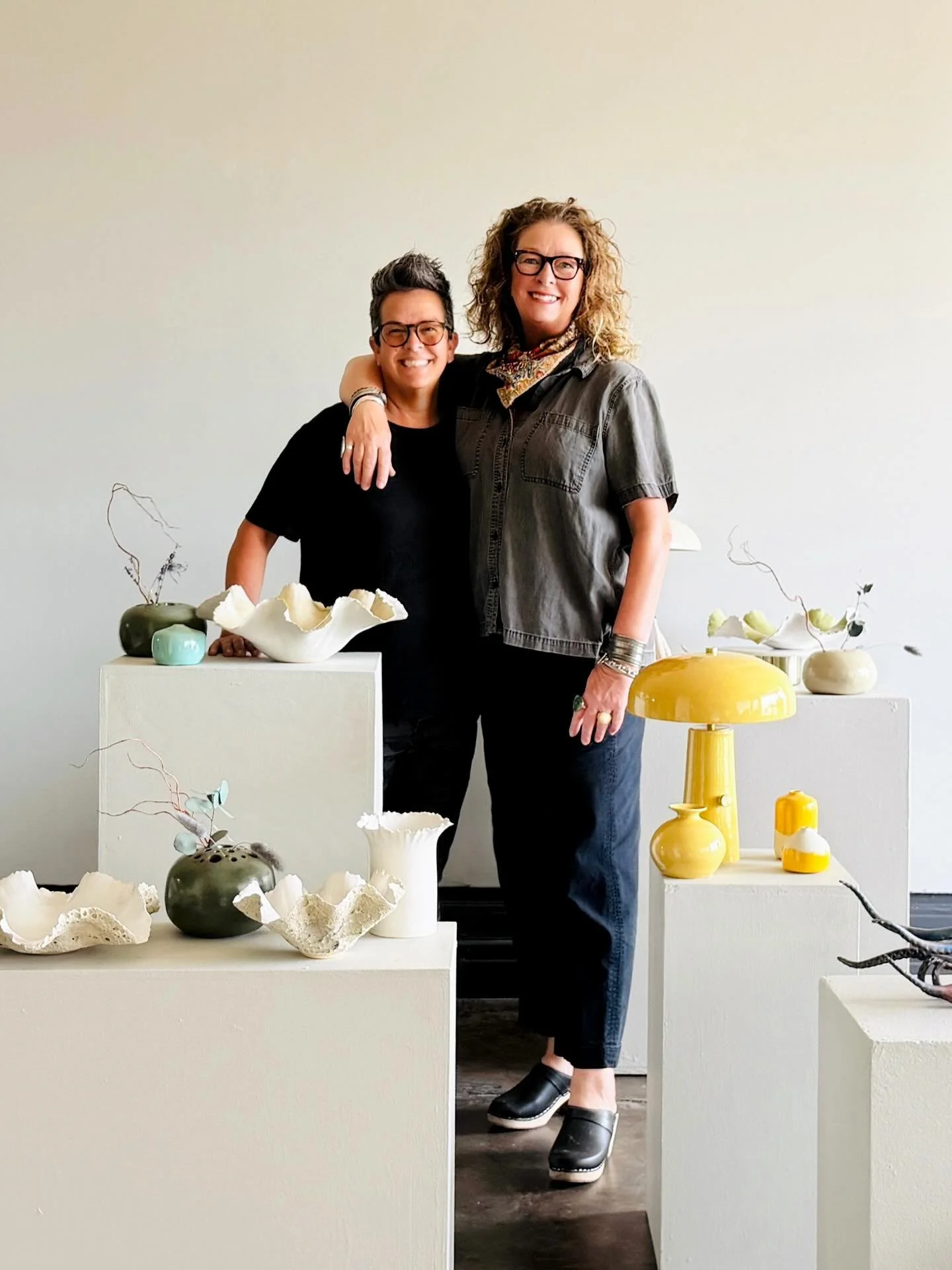 BBCC Pottery, is just the two of us, Bibi and Cathy, doing what we love most&mdash;getting our hands dirty and making things that feel like us.

We recently had our first gallery exhibition, It came together in that kind of magic way where contrast i