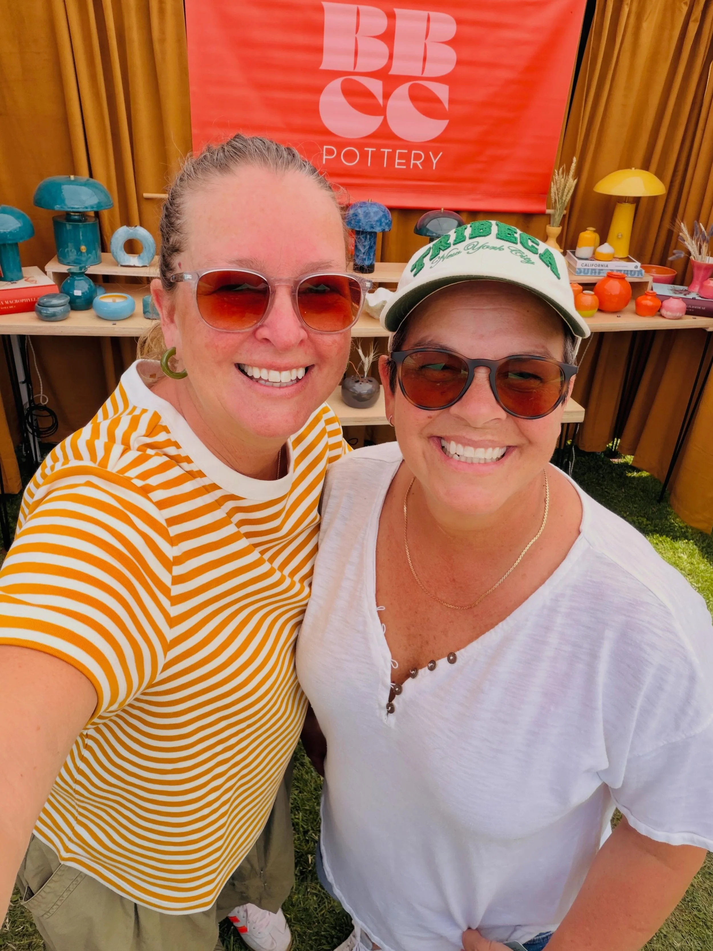 Woooweee&hellip; what an incredible day! Thank you to everyone who came out and supported us at the Clay &amp; Glass Festival. The love was overflowing &mdash; especially for Cathy&rsquo;s octopuses and Bibi&rsquo;s lamps.

Now it&rsquo;s back to the