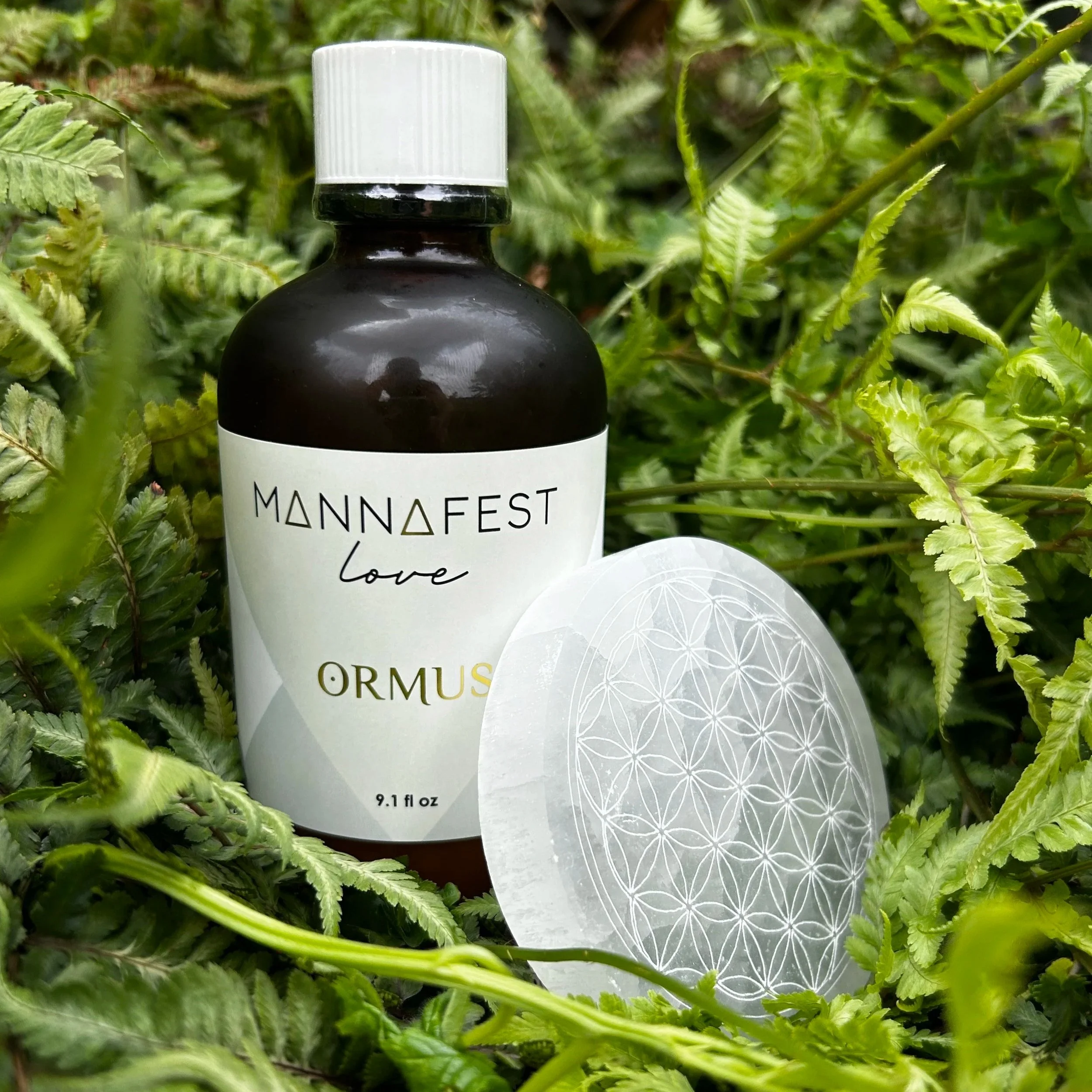 Ormus with Flower of Life Coaster