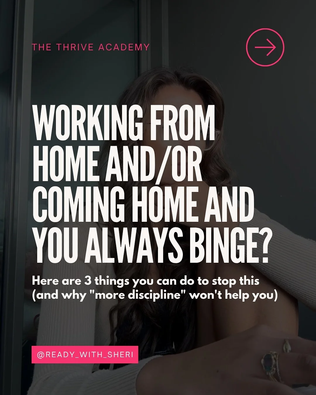 The biggest shift that changed my relationship with food 

Honestly forget about the other 9 parts of this series girls 😝

The more permission you give yourself 

The LESS you will want to go hard 

The reason you dont believe this when I say this t