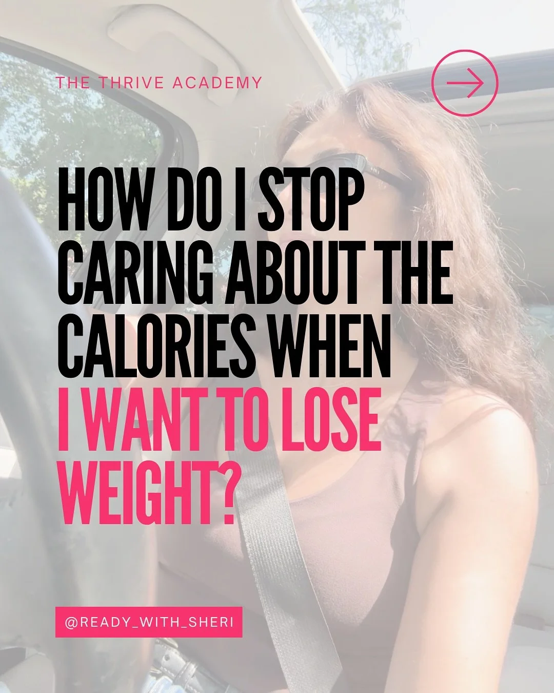 This is how ➡️

Remember the truth: &lsquo;When i count calories right now and focus too much on the calories, this is making me feel restricted&rsquo;

Then you binge and think its a food problem (again), when really it&rsquo;s the fact that the act