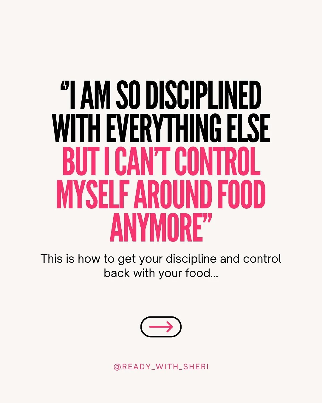 Everything shifts when you start seeing that your binges are (right now) the solution to how you&rsquo;re feeling,  they&rsquo;re NOT the problem. 

The way forward then?

Is to finally solve the REAL problem - Your unmet need that right now is being