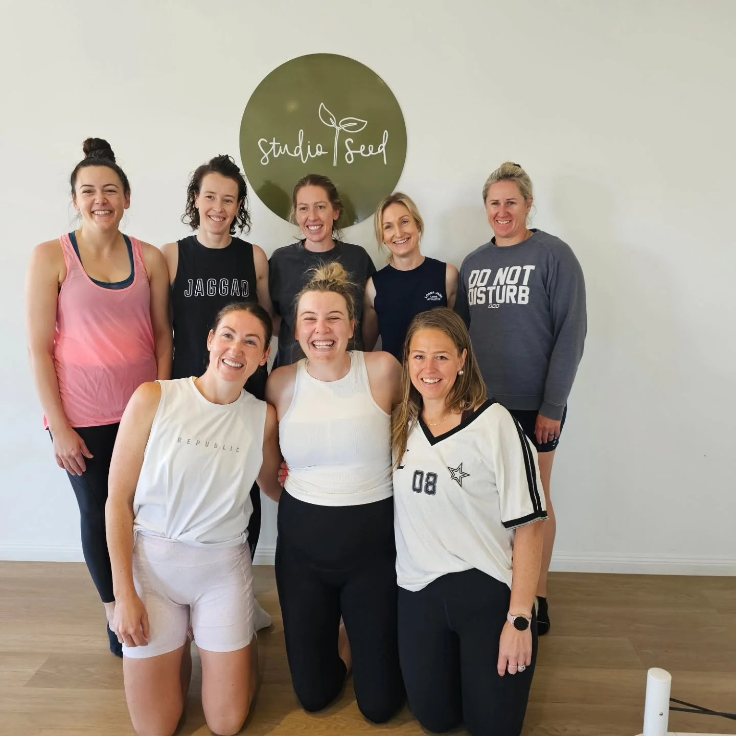 We had the absolute pleasure of sponsoring the Hawkes Div 2 Netball Team this year! 

To celebrate their awesome season, the team joined us in the Studio for a reformer class. There were laughs, groans, grabbing of butts and shakey legs 😂

Thank you