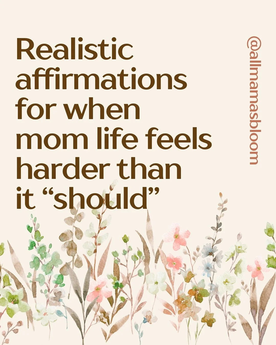 Motherhood can feel heavy when you&rsquo;re carrying guilt, pressure, and expectations all at once. 💛

These affirmations are your reminder that you&rsquo;re doing better than you think. 
You deserve the same compassion you give everyone else. 🫶

♡