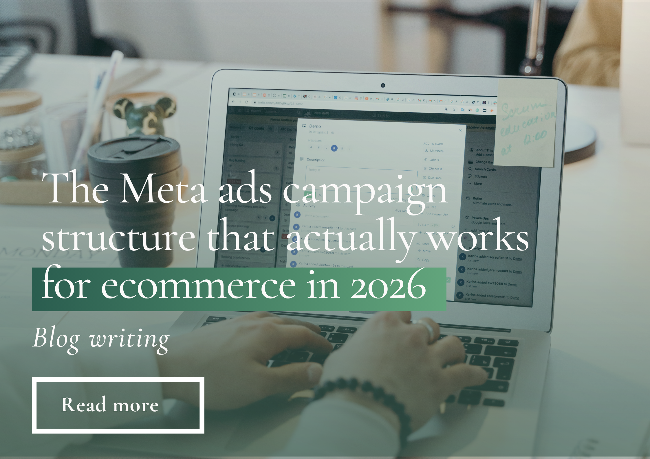 The Meta ads campaign structure that actually works for ecommerce in 2026