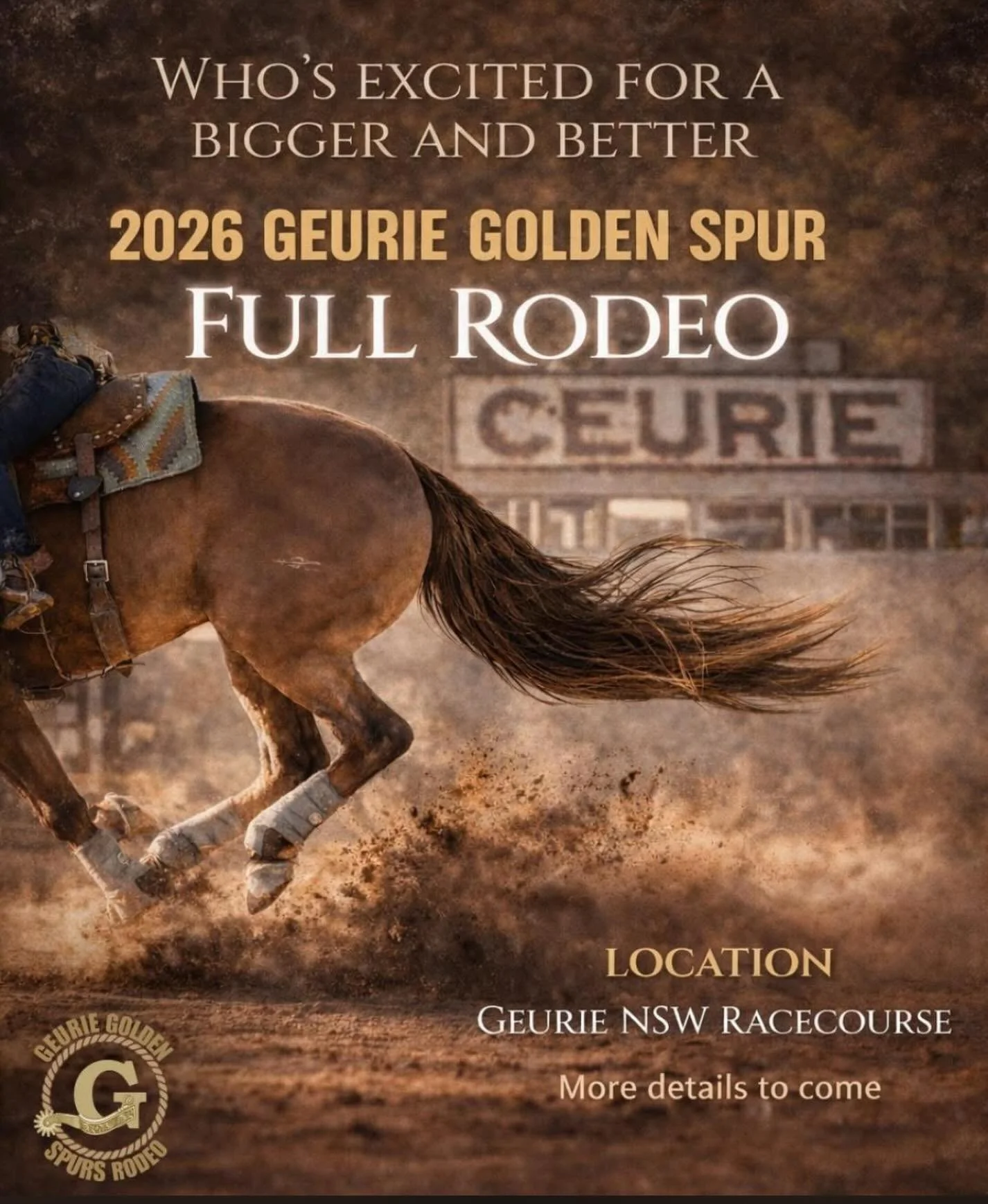 Coming soon. 

Details to follow&hellip;.

#geurierodeo