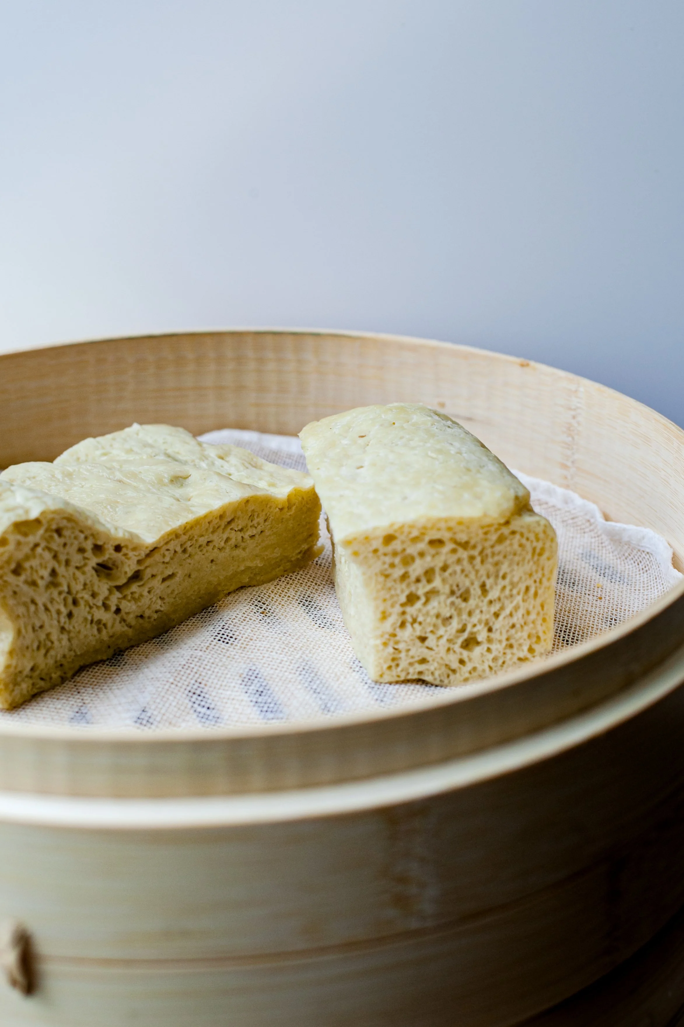 6. Wheat gluten will turn puffy after steaming