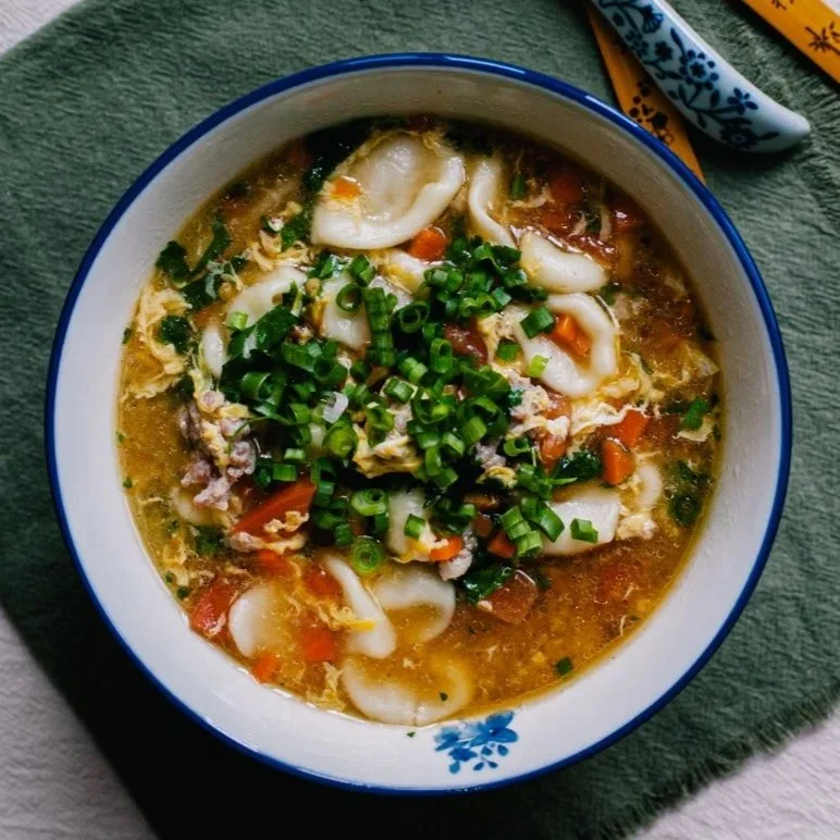 Shanxi Cat's Ear Soup Recipe | 猫耳朵汤