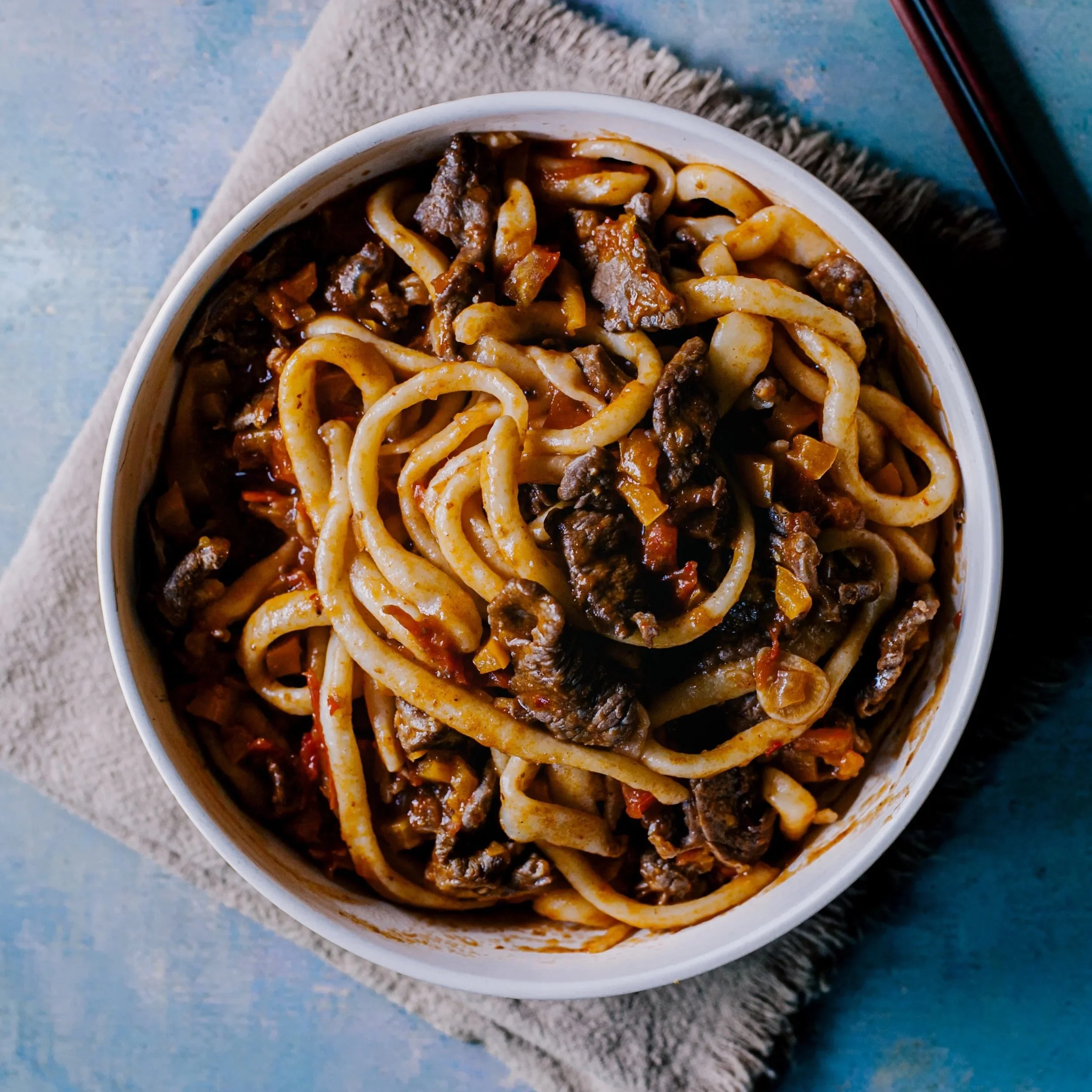 Laghman Noodles Recipe (拉条子)