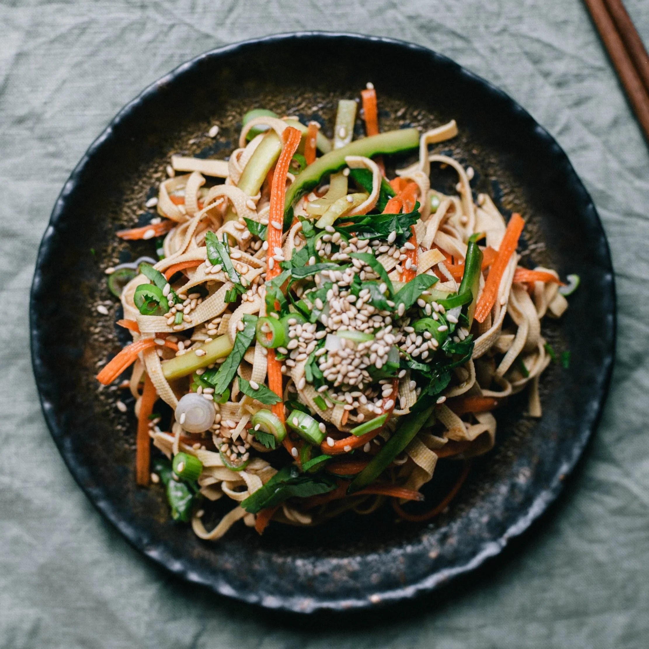 Shredded Tofu Skin Salad (凉拌豆皮丝)