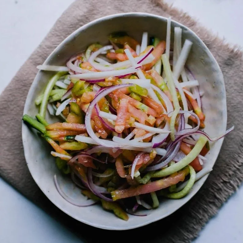 Xinjiang Pilhong Salad | 皮辣红