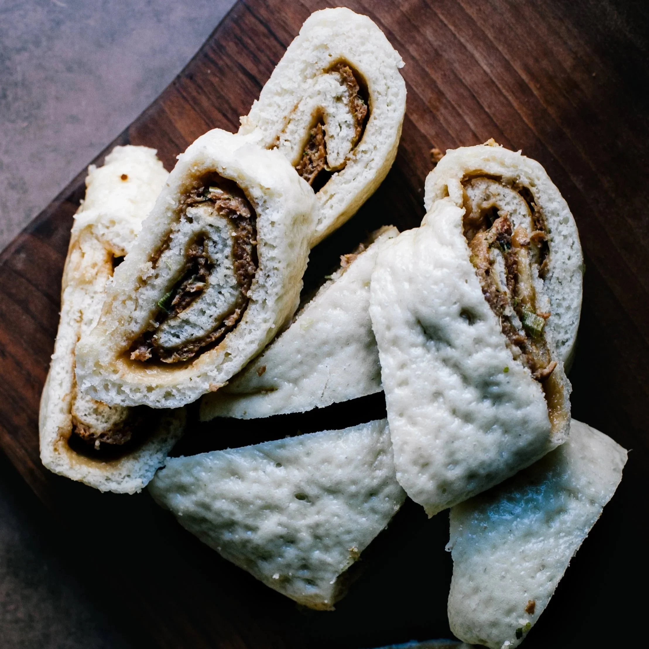Lan Long Recipe (Lazy Dragon Roll) (懒龙）