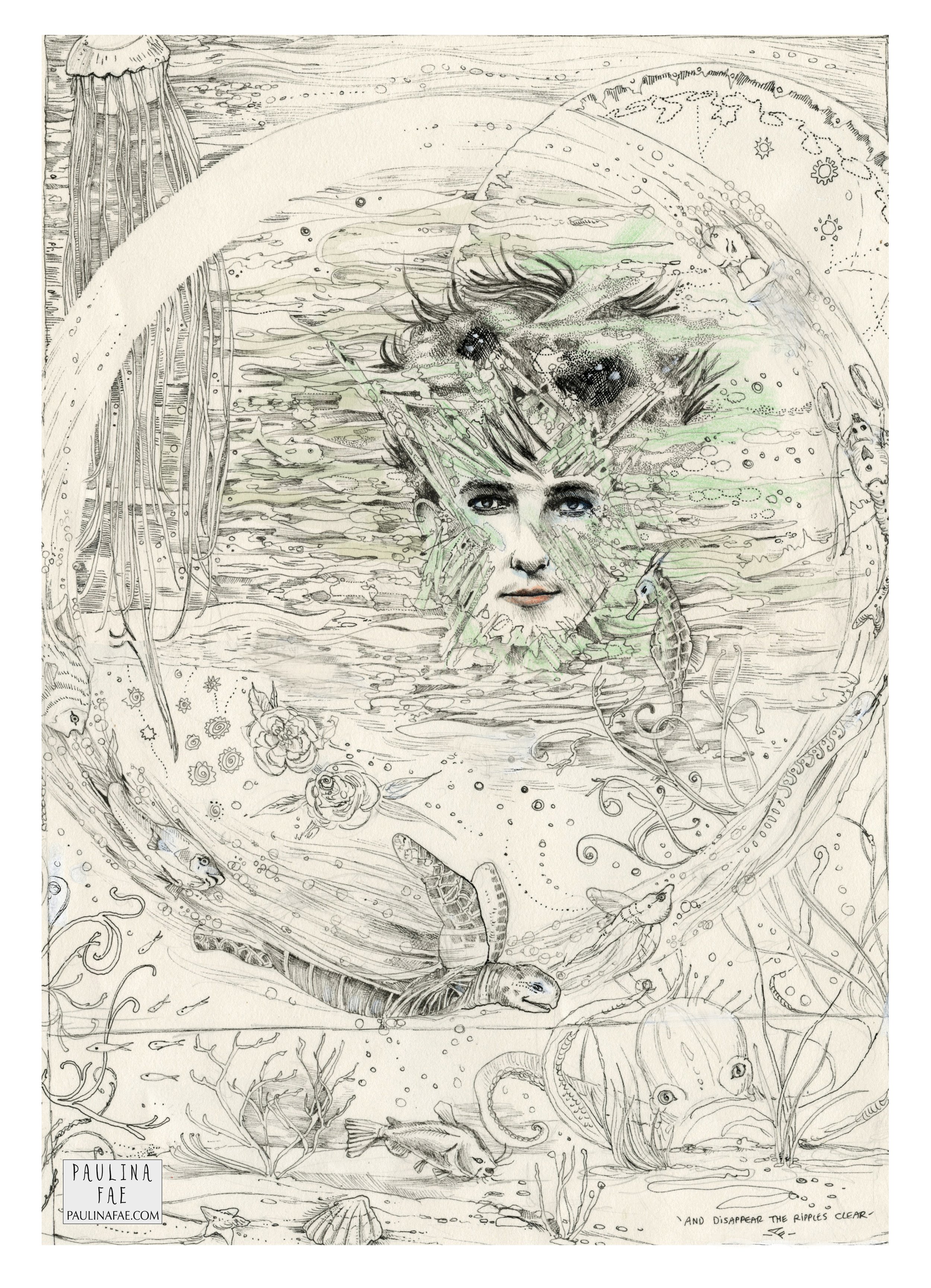 'Disappear the Ripples Clear'
(Cure tribute, 1993)