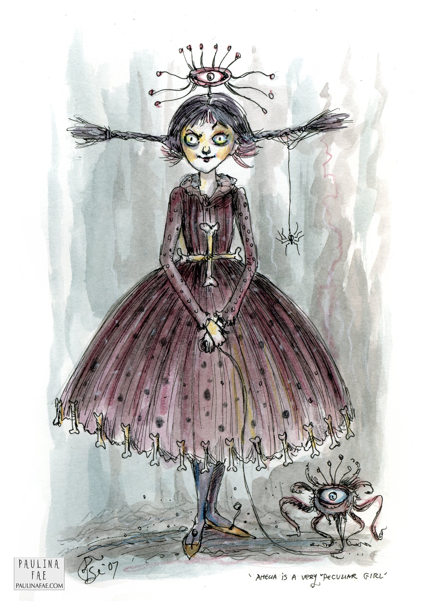 'Amelia is a Peculiar Girl'