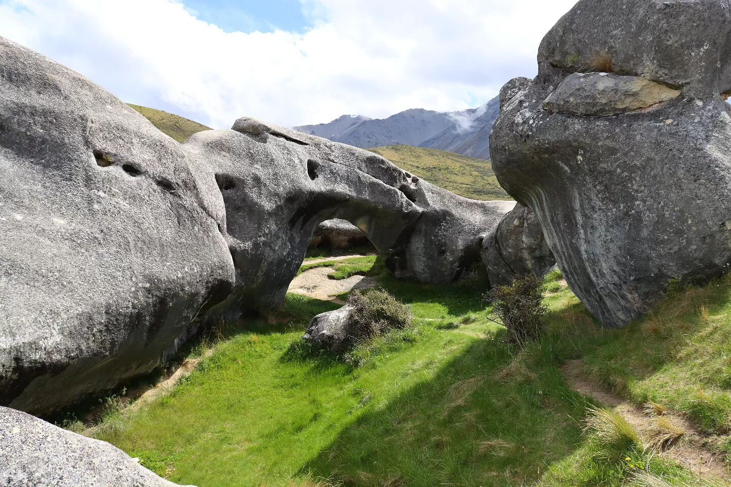 Nature's playground.

Kura Tawhiti/Castle Hill.