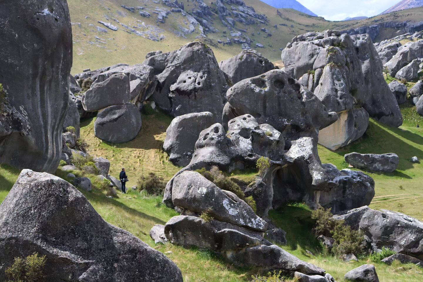 Nature's playground.

Kura Tawhiti/Castle Hill.