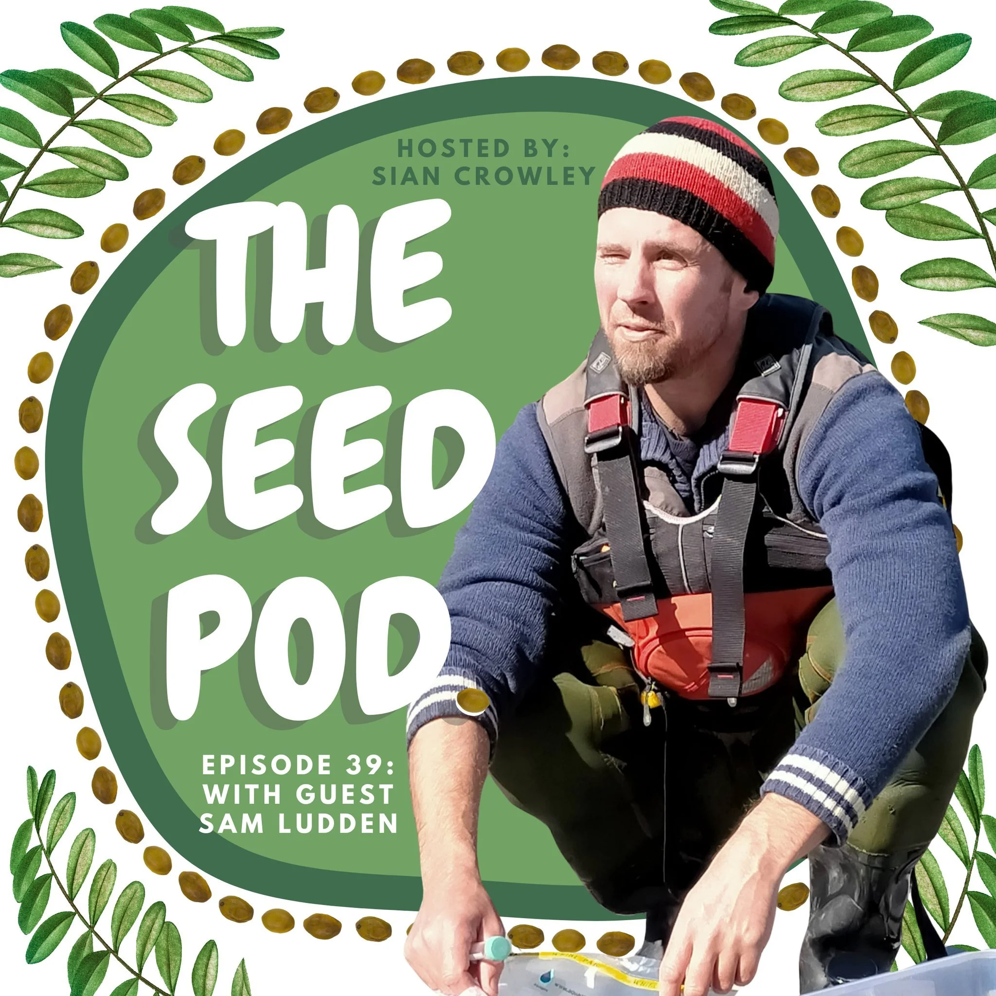 NEW POD EPISODE: In Episode 39 of The Seed Pod, guest Sam Ludden (@samandj9ceramicgarden) and I kōrero about art inspired by deep connections to tuna and awa ecosystems, mahi with iwi, mokopuna decisions, programmes that are healing intergenerational