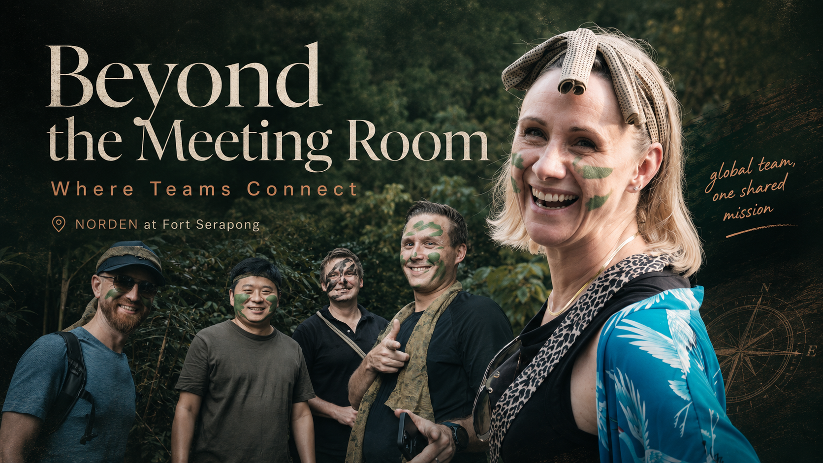 NORDEN Global Team Bonding in Singapore: A Fort Serapong Field Mission for an International Team
