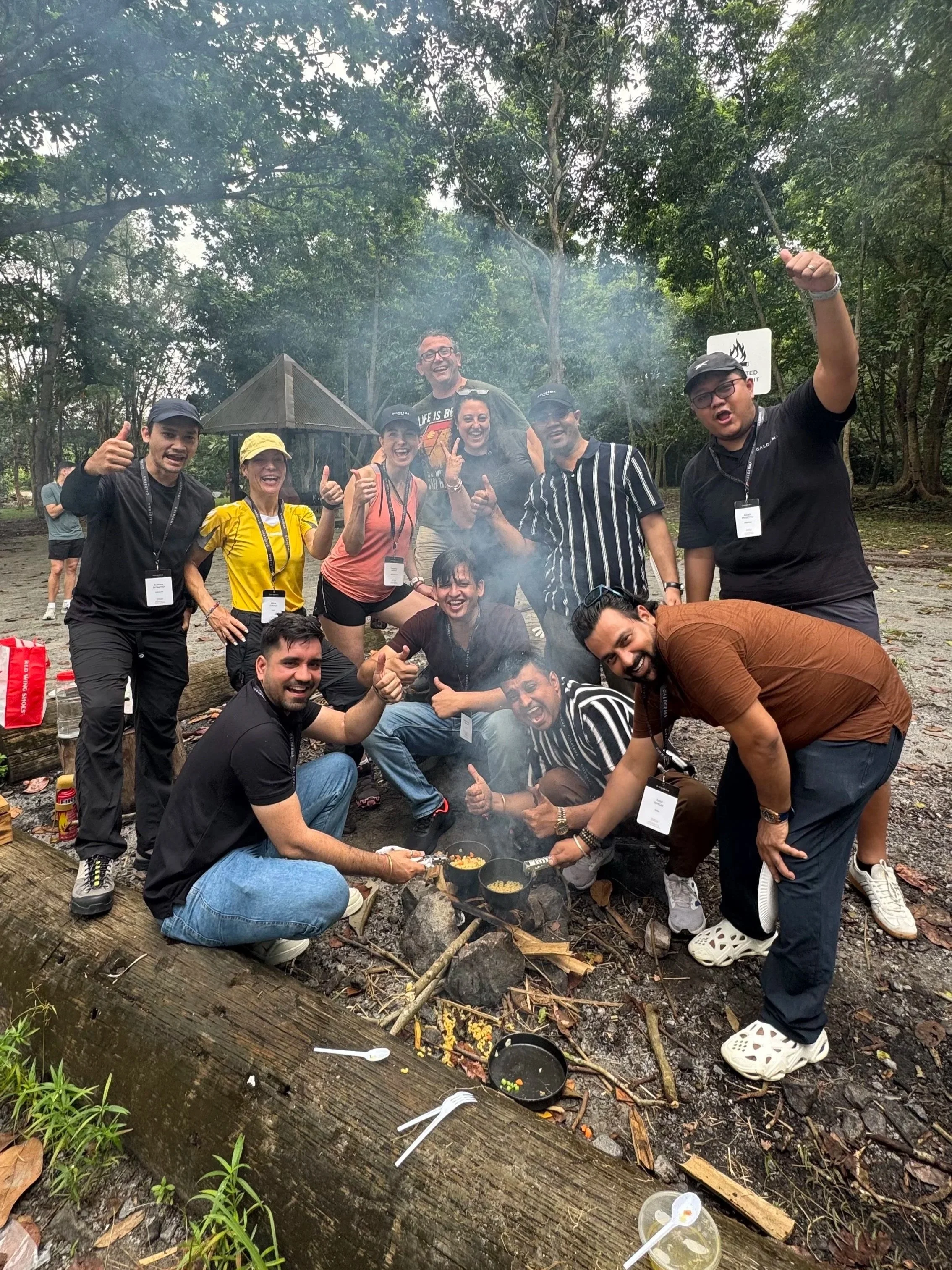 Galderma corporate incentive group outdoor team building Singapore — Beyond Expeditions