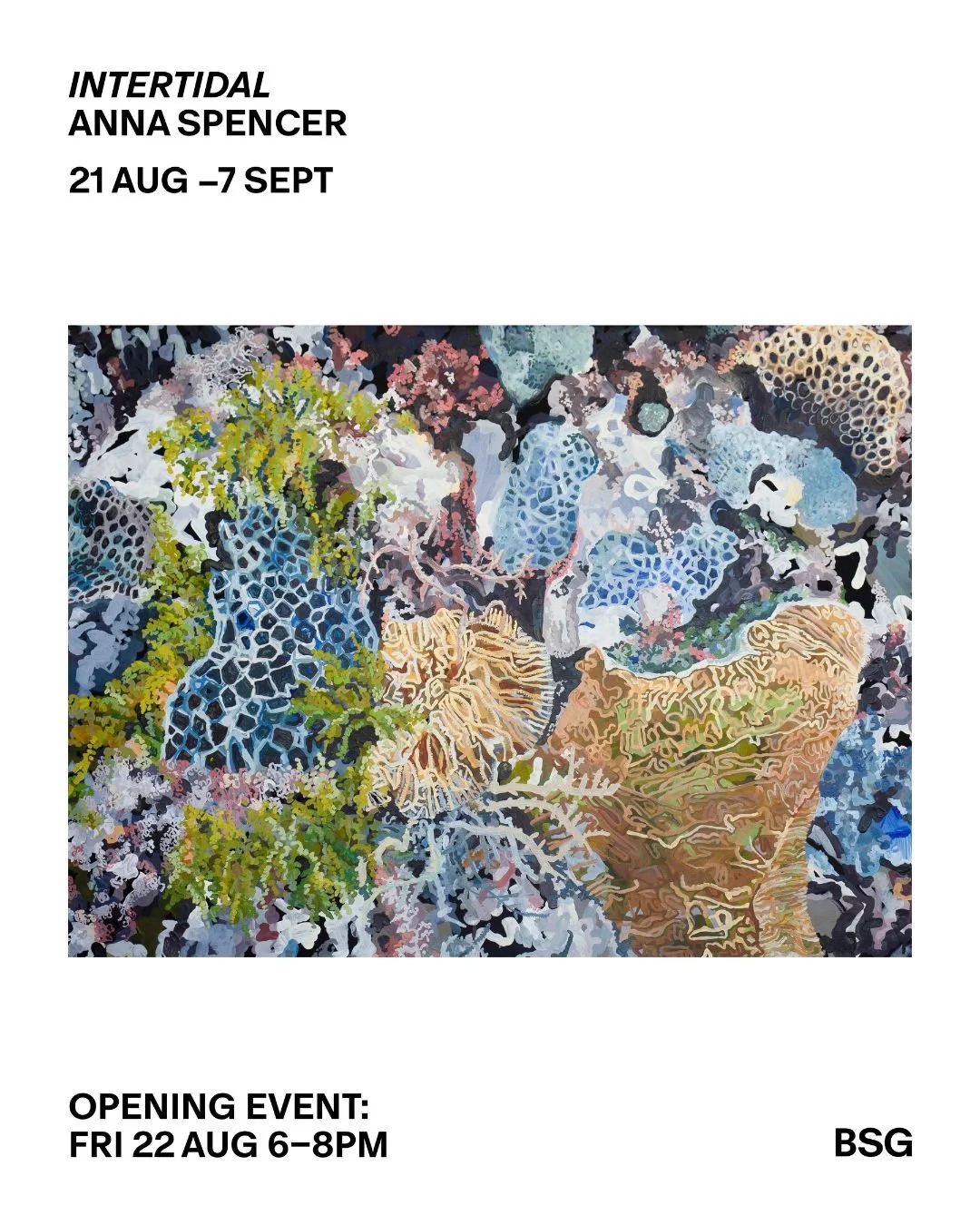 Naarm exhibition opens this week at @brunswickstreetgallery 🌊

I will be traveling to Naarm / Melbourne this week for my exhibition 'Intertidal', opening night is 22nd from 6pm, come and say hello to me in the big city! Exhibition runs from 21st Aug
