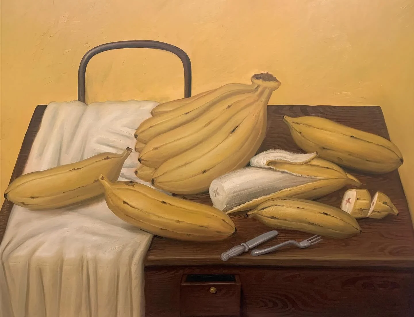 Bananas, either I&rsquo;ve gone bananas or I just love bananas 🍌 

This year started in Colombia, a country bountiful in fruit and a tropical climate. The beginning of this year we ate a lot of fruit (as pictured in our hauls from the markets) and i