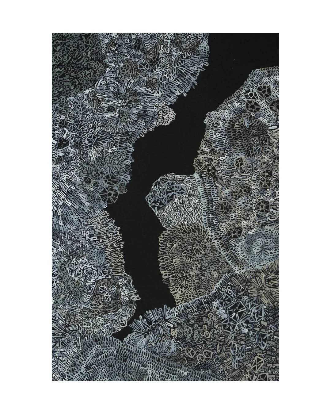 One of two paintings in the 'Salon De Refus&eacute;s' current exhibition alongside the WAMA art prize with @wama_foundation 🌱 

The exhibition works responds to the brief of a Work on Paper that is inspired by our environment. Featured here is 'Barn