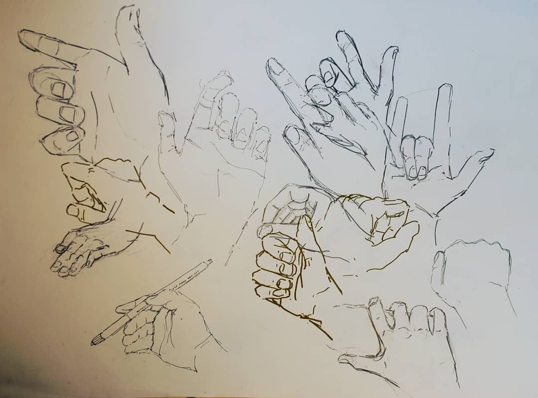 Haven't uploaded pictures of any drawings in a while. Here's to hopefully some more. #hands #observationaldrawing #photooftheday #photo #art #artsy #arte #arts #handdrawing #drawing #derwent #pen #pencil #doodle #doodles