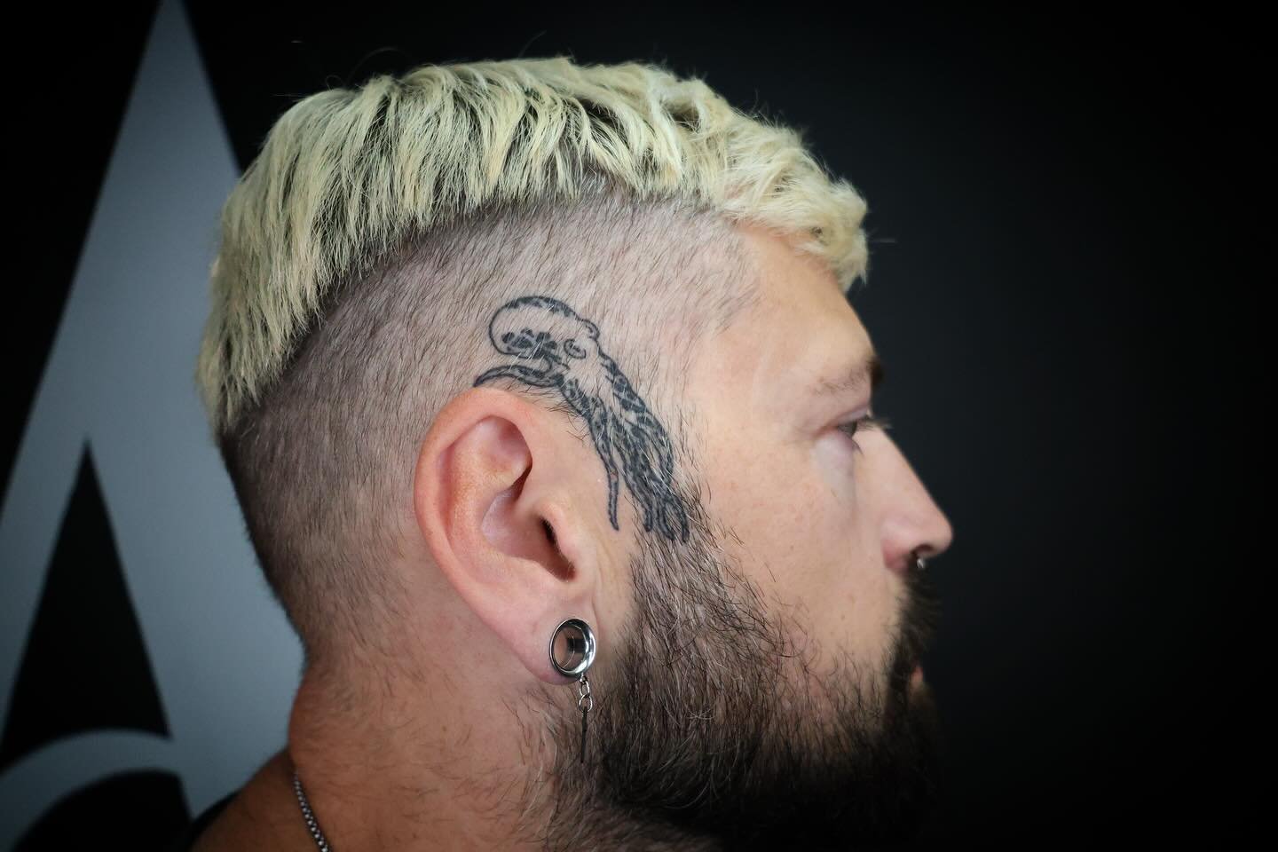 Healed Blackwork Kraken for @therealmattglassjaw 🌊 The walk in head banger that got us all started on a much bigger project, from this to the Shark &amp; the rest you will have to wait to see what we get up to. ❤️&zwj;🔥

Healed with @yayofamilia 🪴