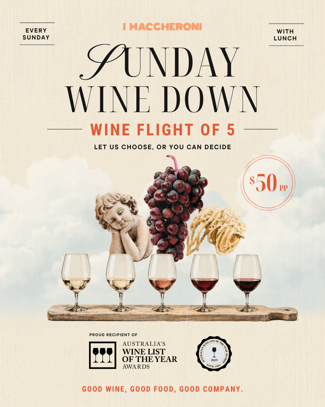 Sunday wine down