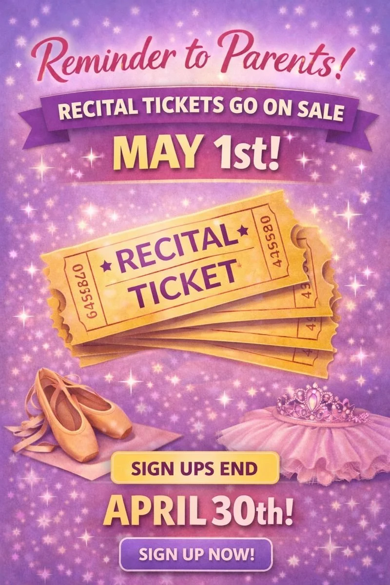 Recital Tickets Go On Sale