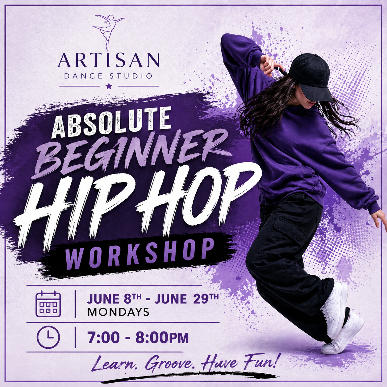 Absolute Beginner Hip Hop Workshop