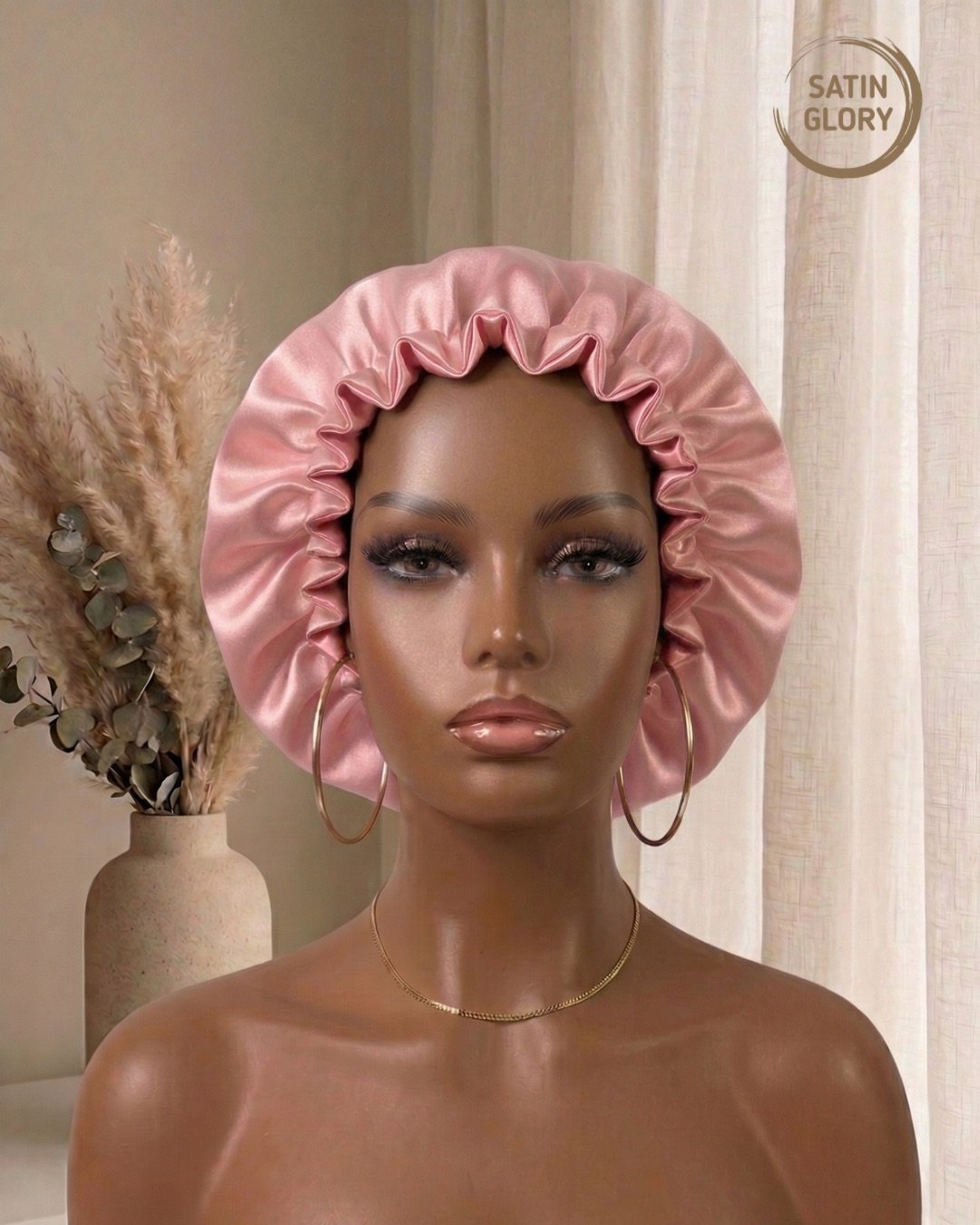 Baby Pink Bonnet