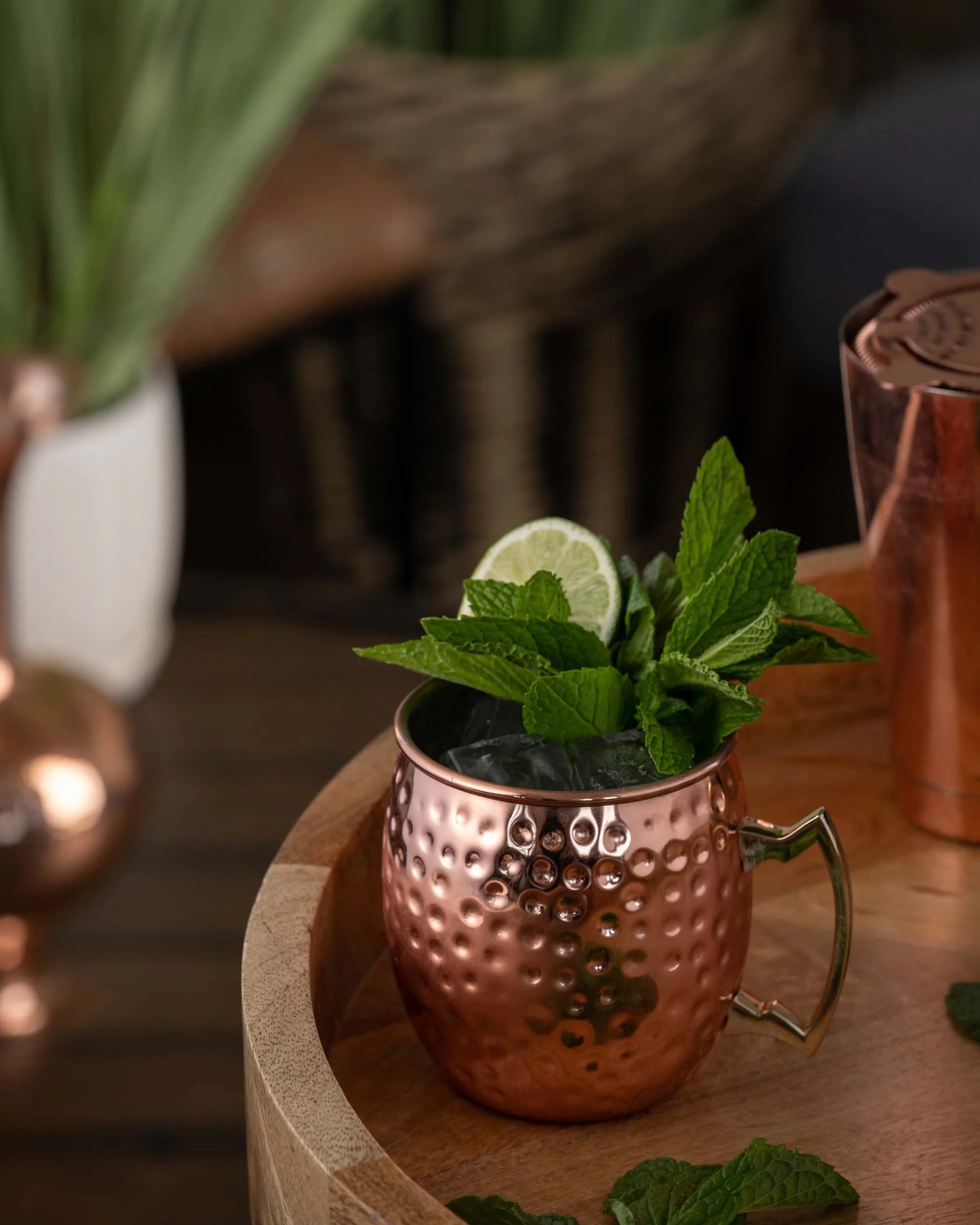 Pear Brandy Mule — Koenig Distillery