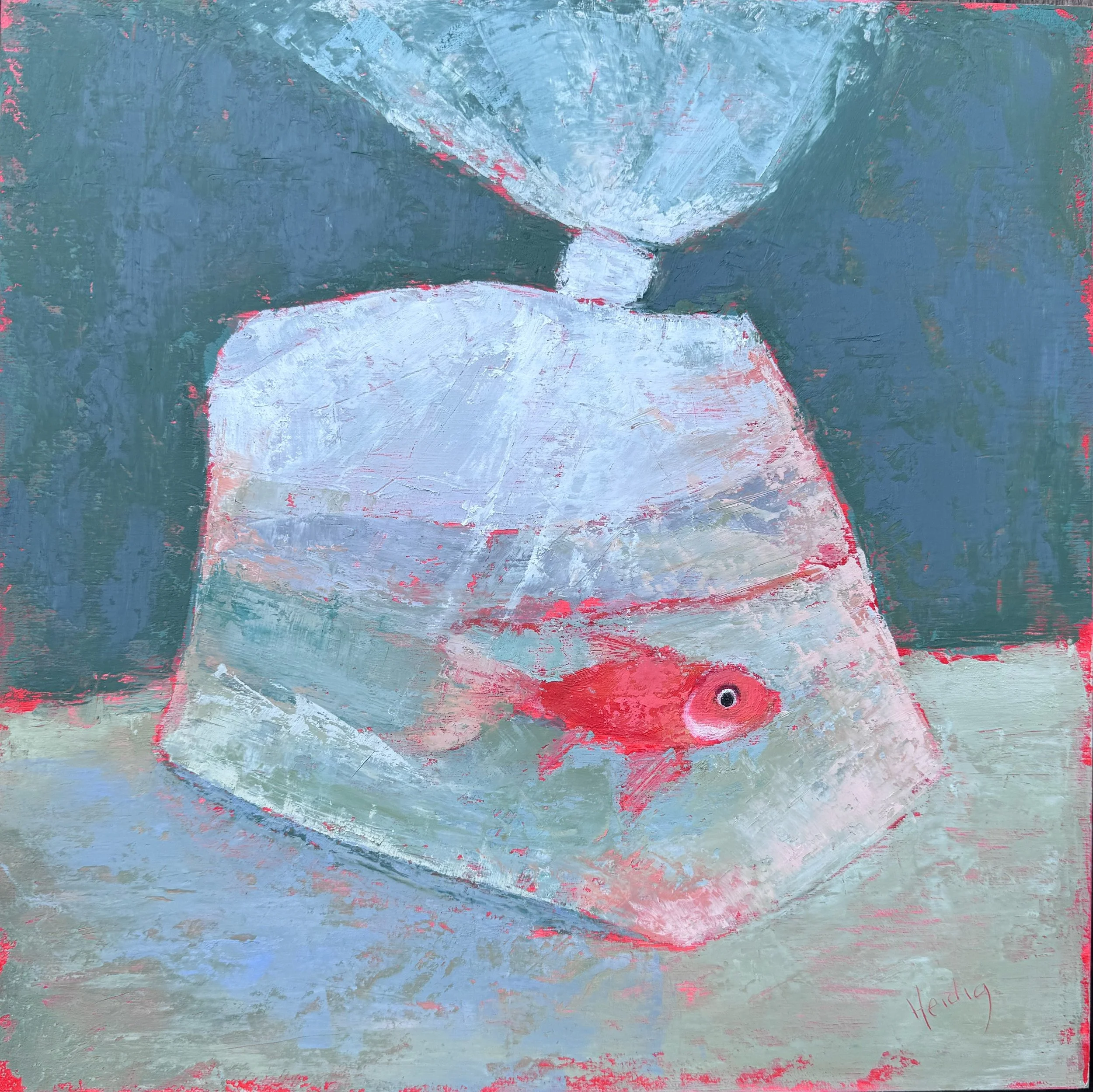 "Take me to the River" by Theresa Heidig Rooney, matted prints available
