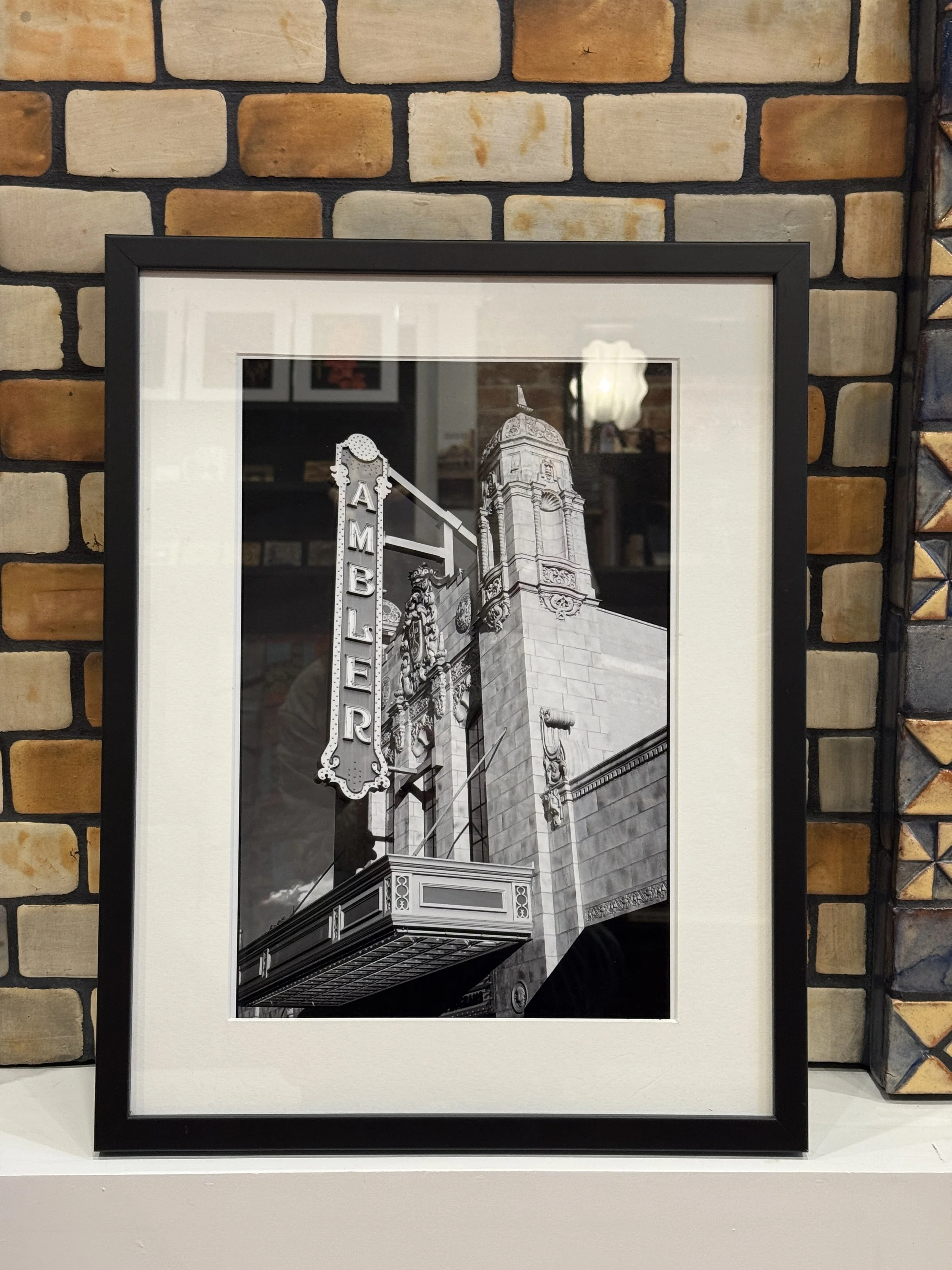 "Ambler Theater" by George Johnson, photographs and framed prints available, color option as well