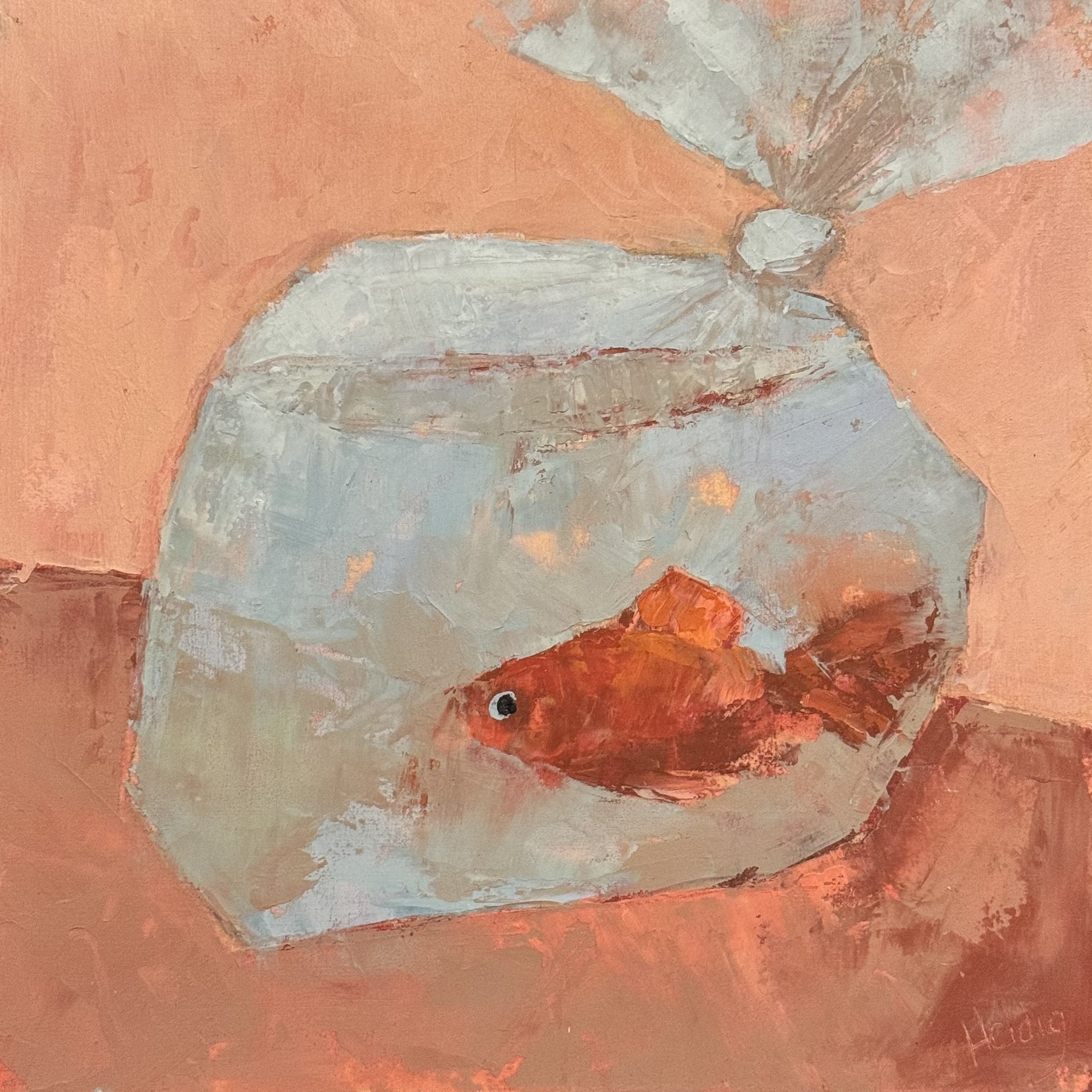 "Ester" by Theresa Heidig Rooney, matted prints available