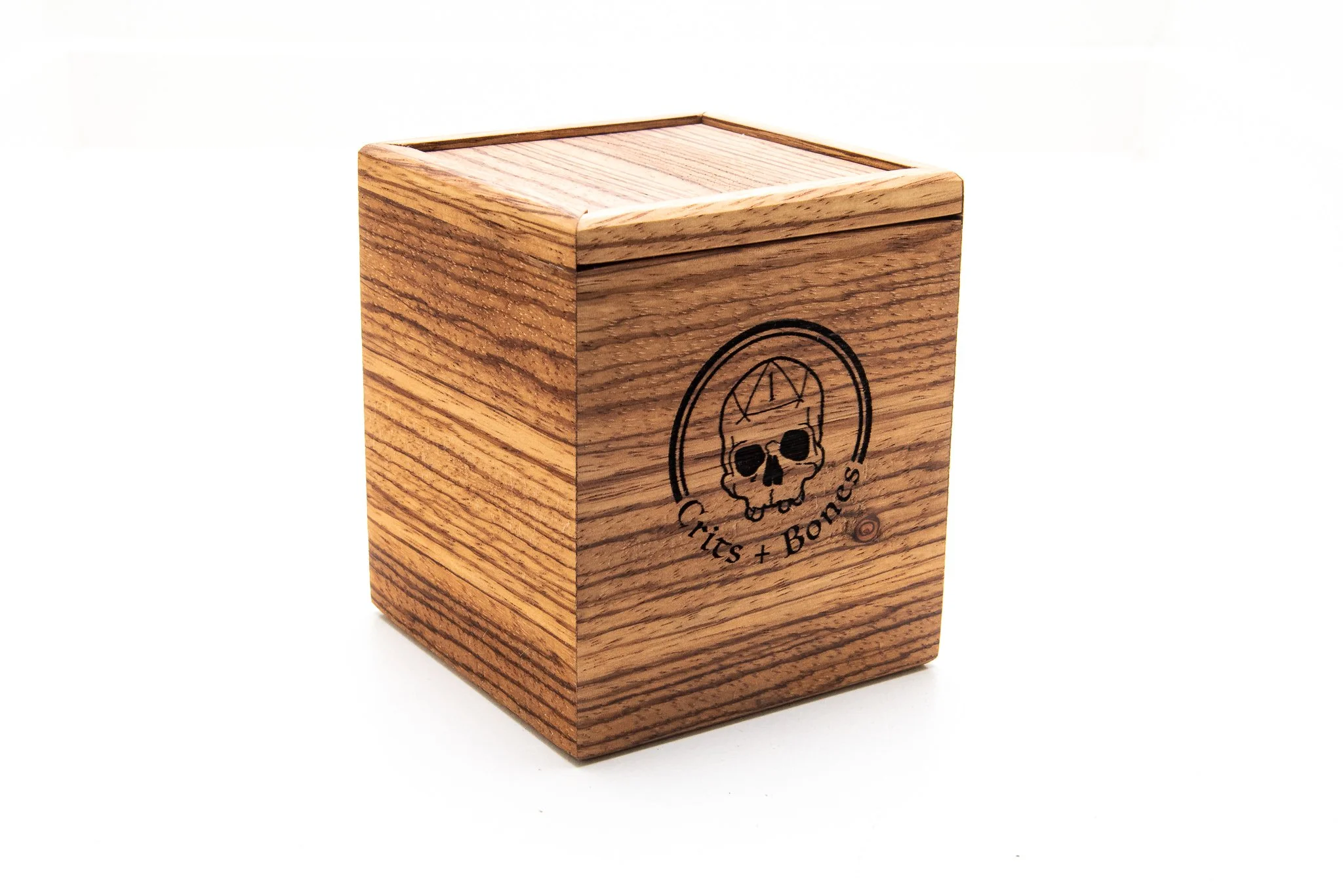 No. 368 Zebra Wood Deck Box