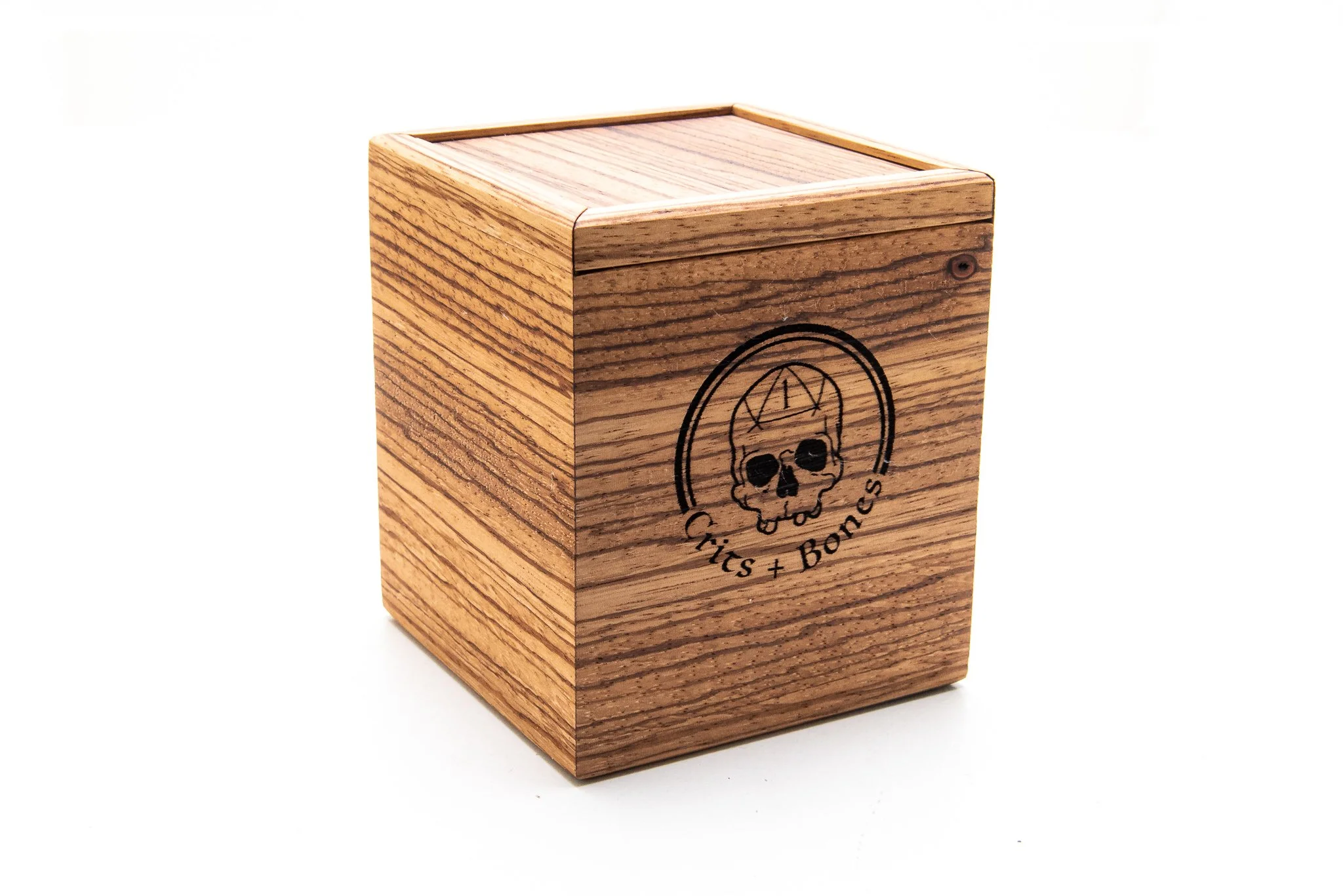 No. 365 Zebra Wood Deck Box
