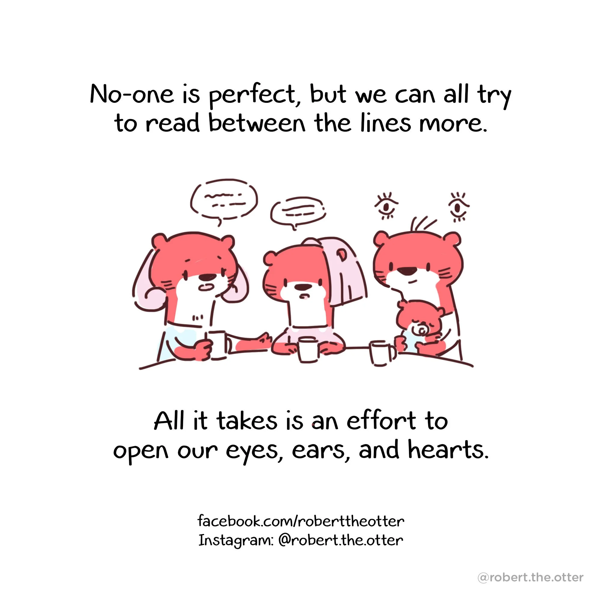 Comic of cute red otter animal cartoon mascot character