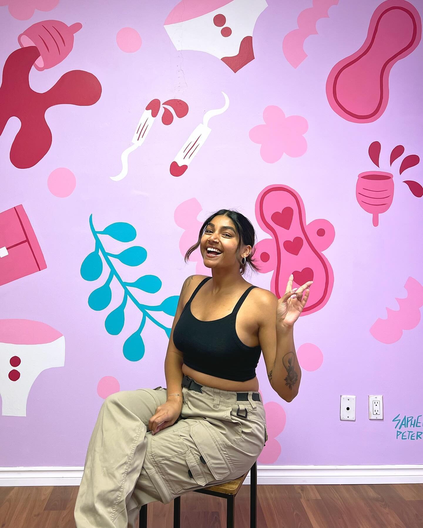 TA-DA! Another Mural for the books 👩🏽&zwj;🎨. I had the honour of getting to create a mural for @hago_canada&rsquo;s first physical location. 

It&rsquo;s one thing to get to create art for a living, but when that art is used to beautify spaces of 