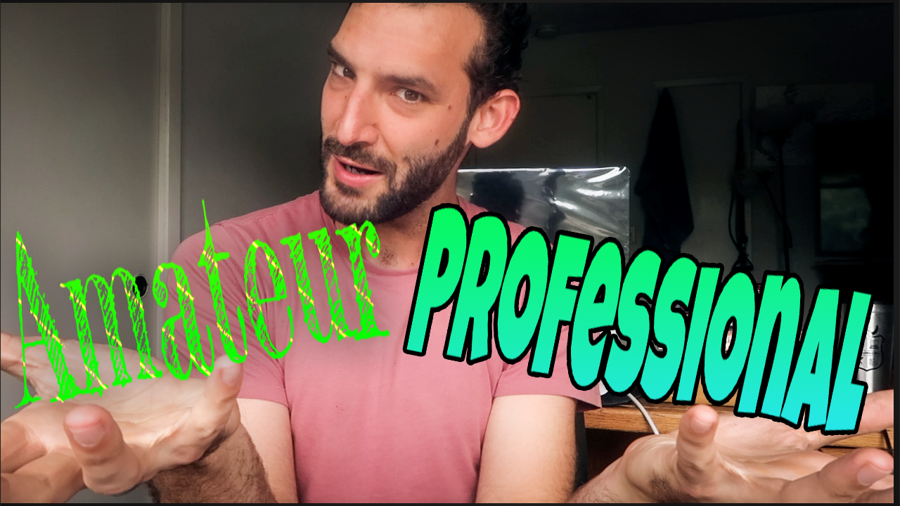 Amateur vs. Professional Writers