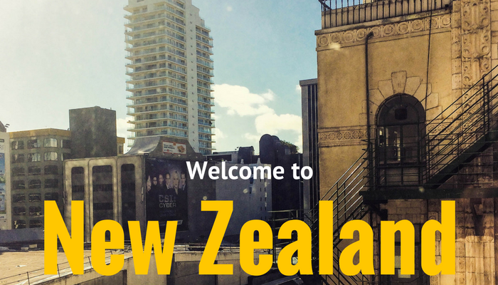 Welcome to New Zealand