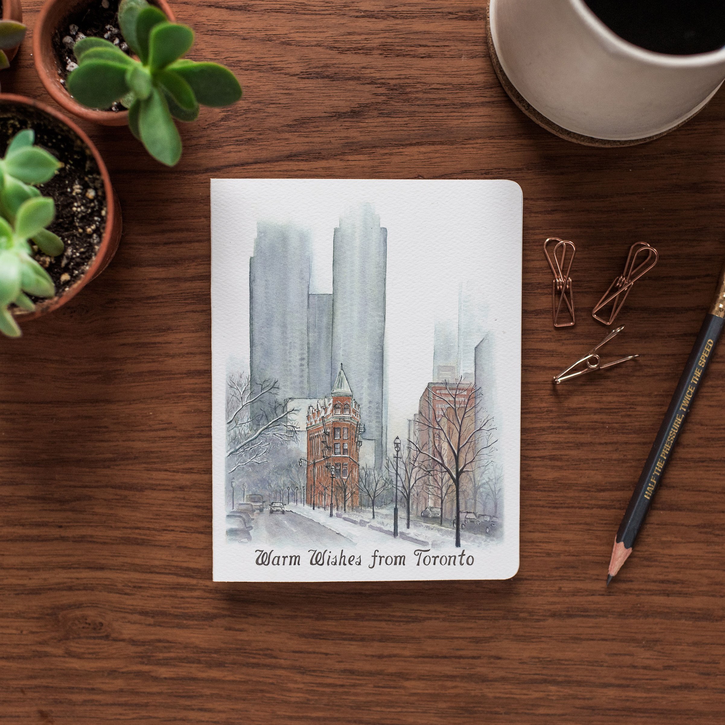 Toronto Warm Wishes Greeting Card