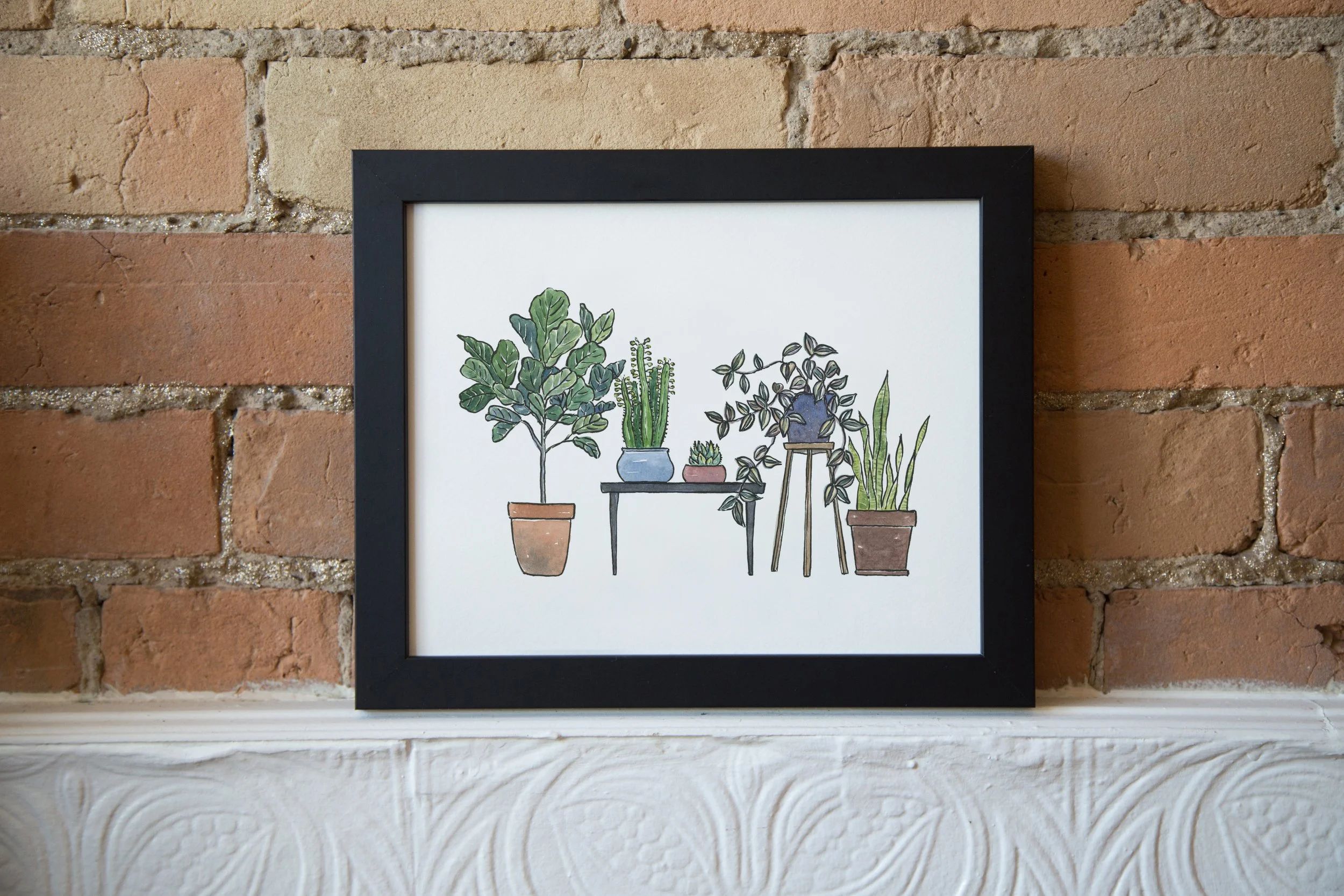 Houseplants - Archival Print