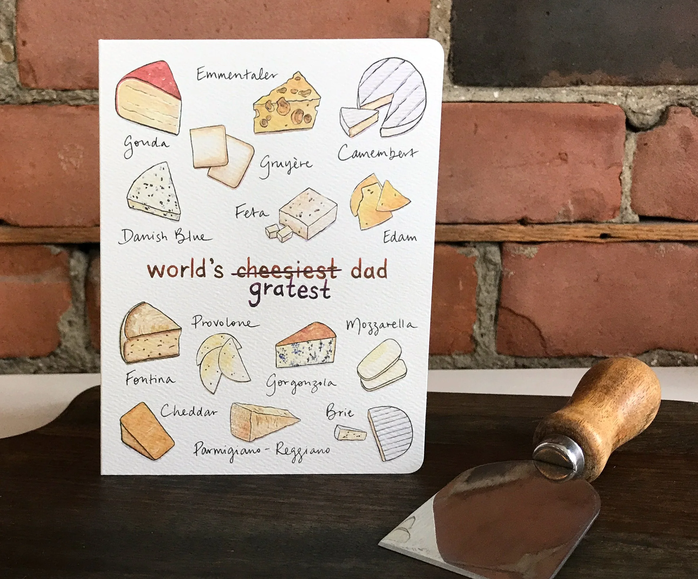 Cheesy Dad Card
