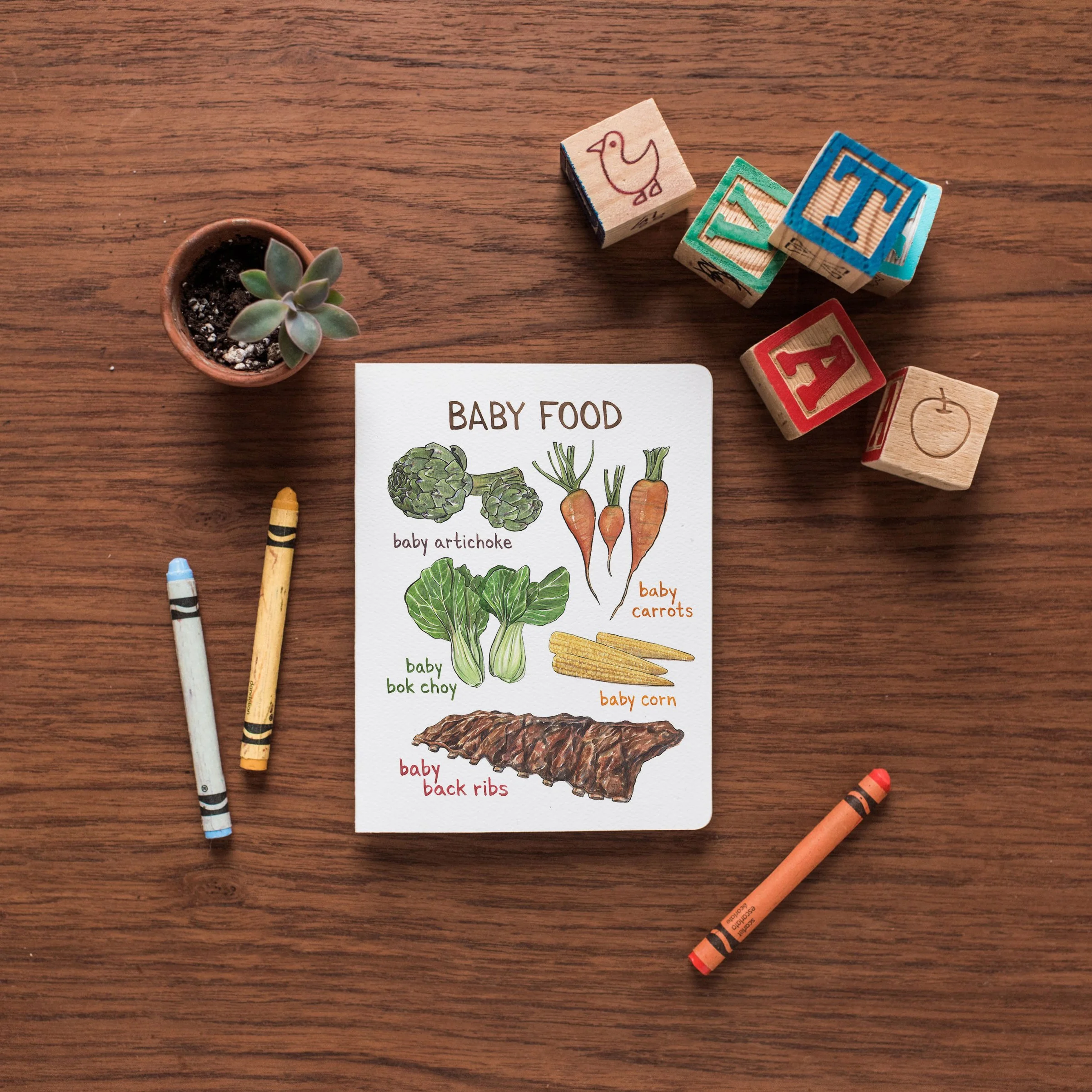 Baby Food Card