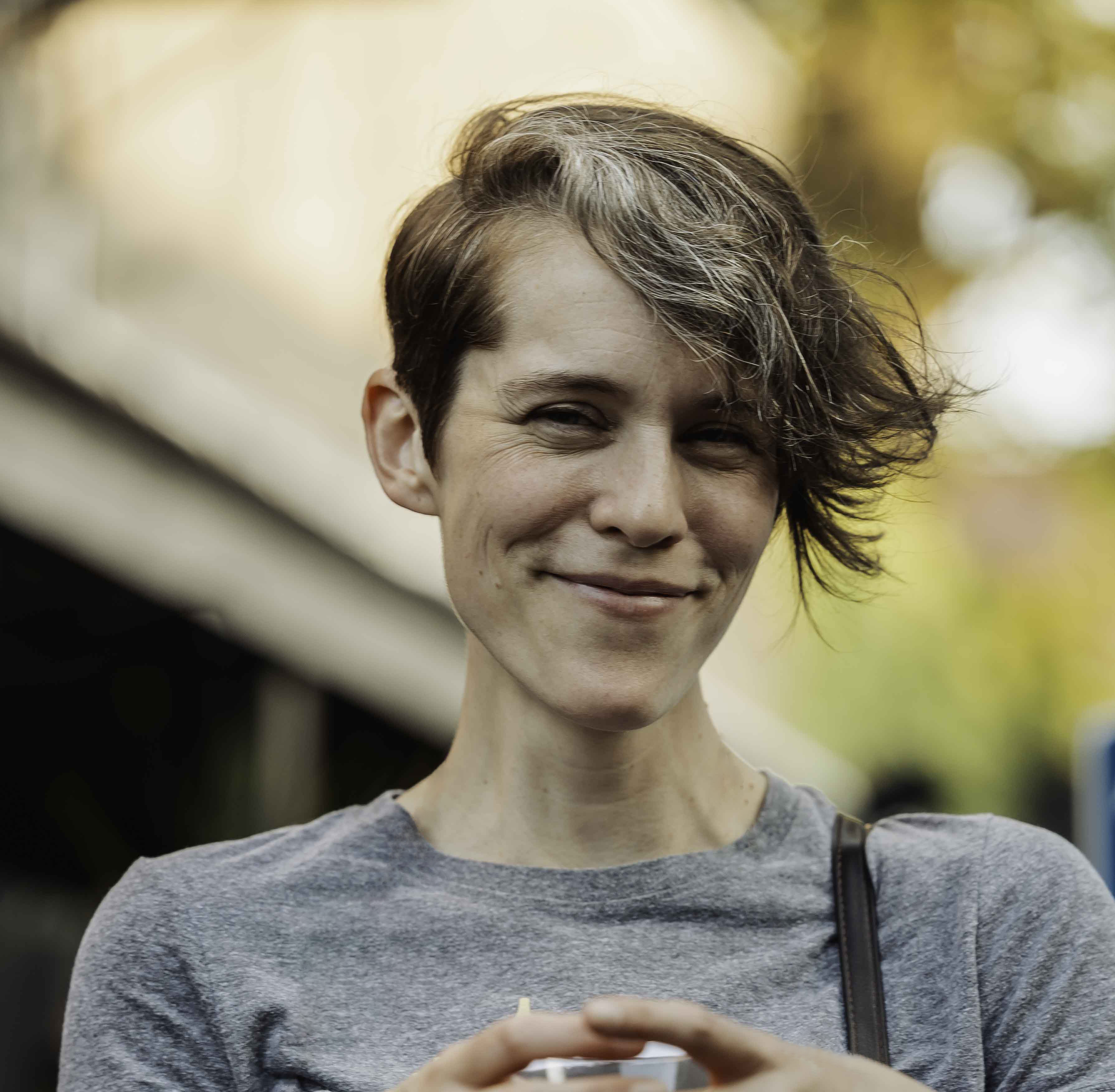 Smiling woman