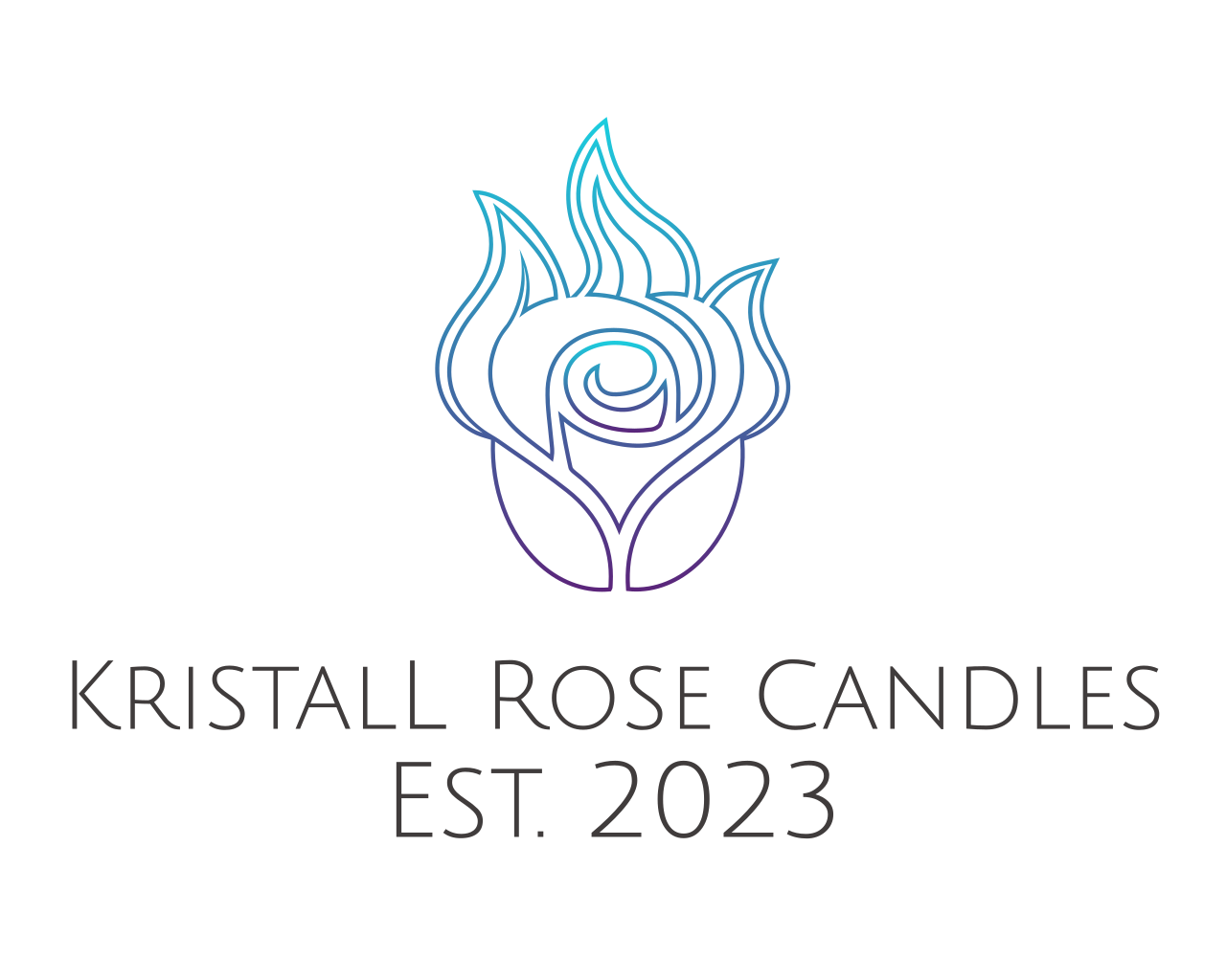 KristalL Rose Candles