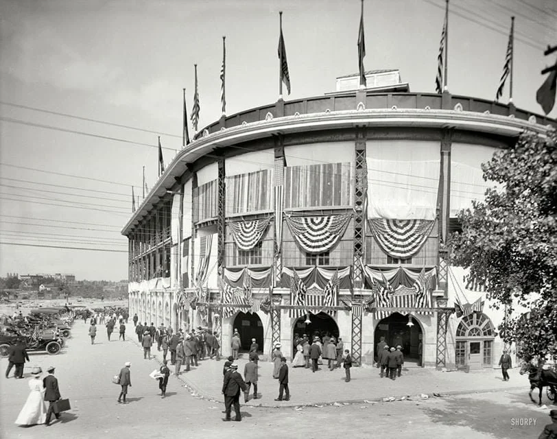 STADIUMS PITTSBURGH Forbes Field Opening Day early 1900s.jpg