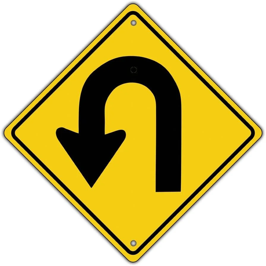 UTURN SIGN w SISSON DOUG 0705 post.jpg